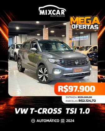 VOLKSWAGEN T-CROSS 1.0 200 TSI TOTAL FLEX AUTOMÁTICO VOLKSWAGEN T-CROSS 1.0 200 TSI TOTAL FLEX AUTOMÁTICO